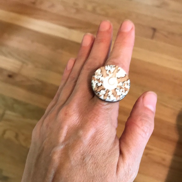 coco loco Jewelry Shell Ring Poshmark